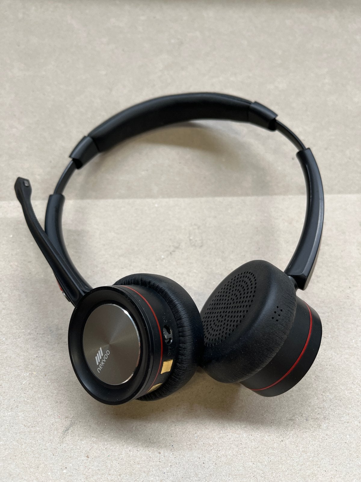 Nexvoo BH06 Draadloze On-ear Headset met Oplaadstation, Overige merken, Bluetooth, Onbekend, On-ear