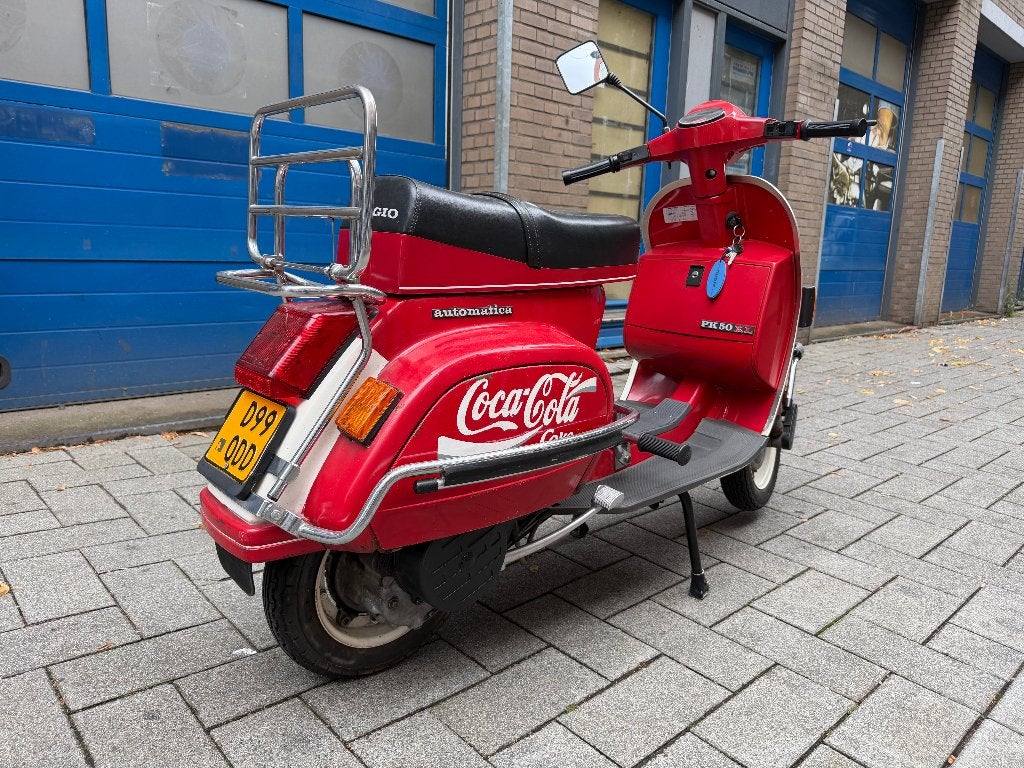 Vespa PK 50 XL Automaat Coca Cola 1982, Ophalen, Gebruikt, Overige modellen, Maximaal 45 km/u