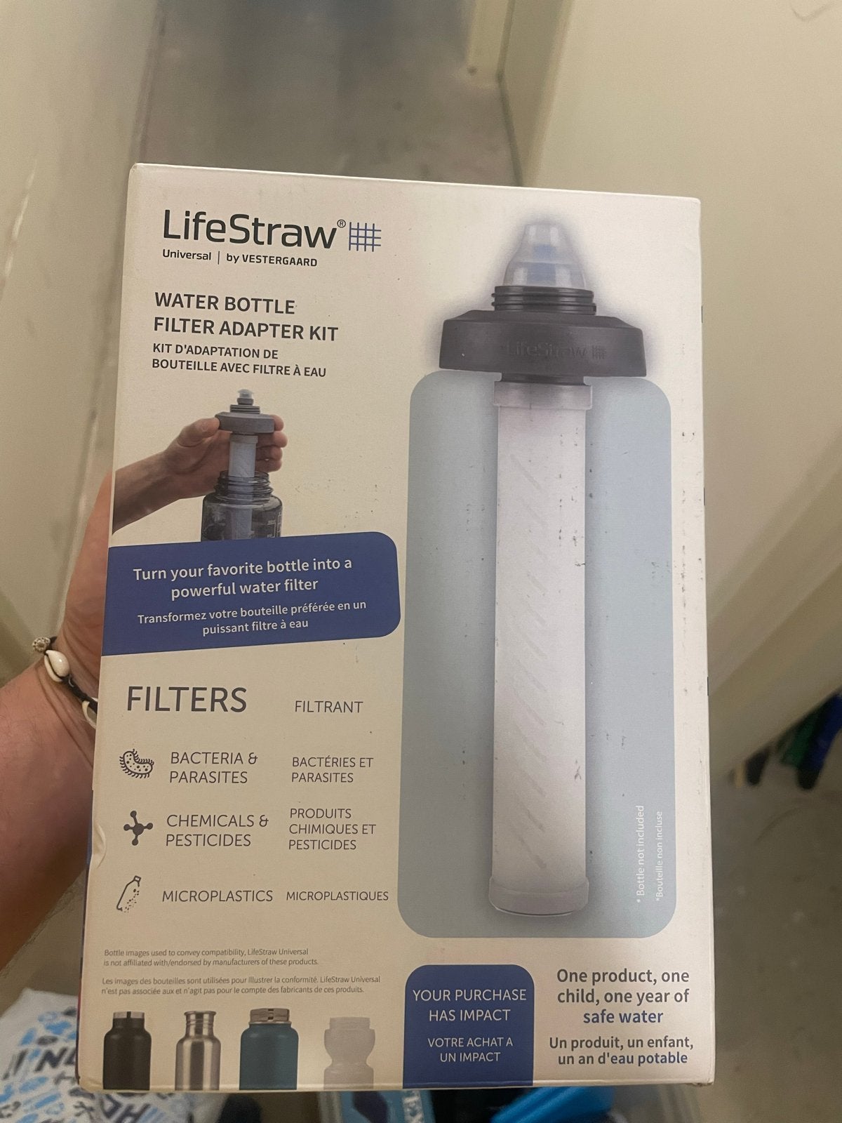Waterfilter Bottle Adapter Kit, Verzenden, Zo goed als nieuw