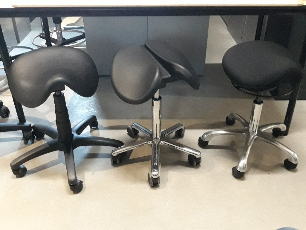Receptie/balie -stoel Werkstoelen, Ophalen, Gebruikt, -, Zwart