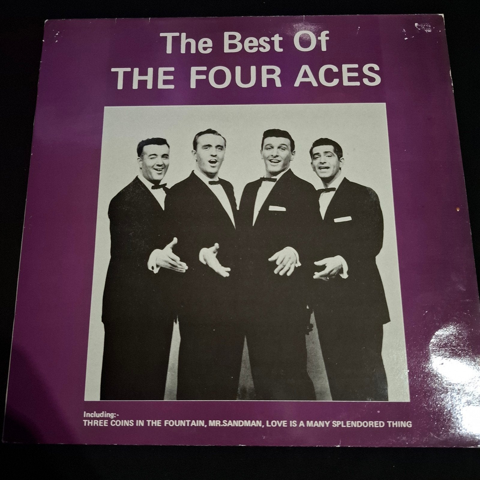 The Best of The Four Aces (1982) Compilatie LP  Mr. Sandman, Cd's en Dvd's, Vinyl | Pop, Ophalen of Verzenden, LP