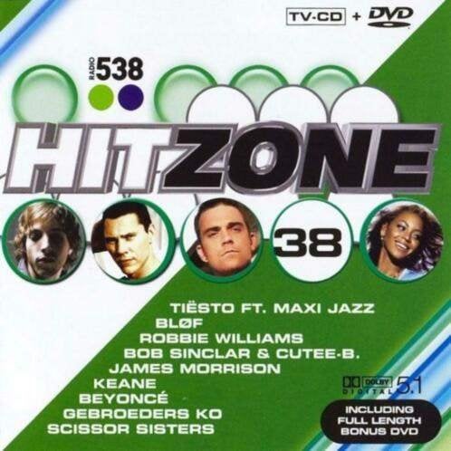 Various Radio 538 Hitzone 38 CD + DVD, Cd's en Dvd's, Verzenden, Zo goed als nieuw, Pop, Album