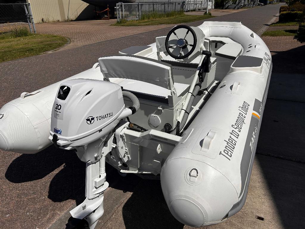 Zarmini RIB 15 Tender incl. Tohatsu 20 pk powertilt., Ophalen, Aluminium, ZAR Mini, 20 pk