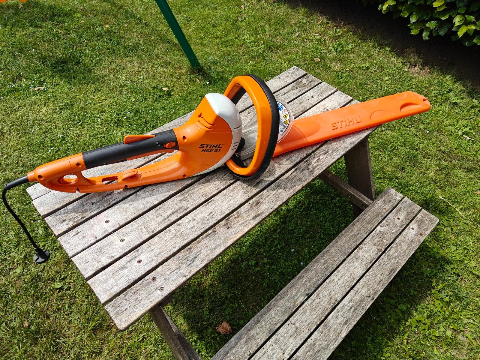 Stihl HSE 61 elektrische heggenschaar, Ophalen, Zo goed als nieuw, Elektrisch, Stihl