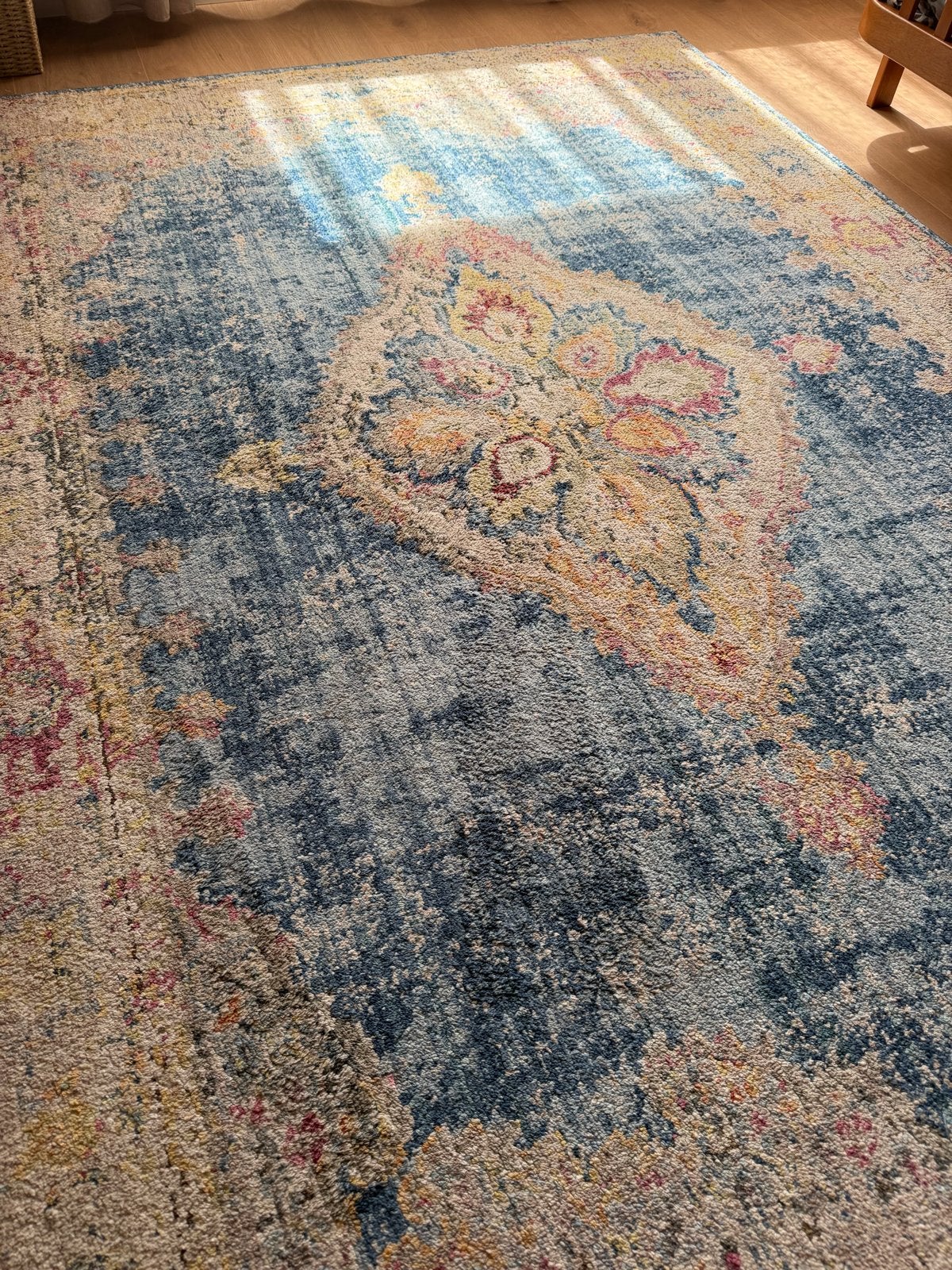 Vloerkleed Rugvista 160x230, Ophalen, Blauw, 150 tot 200 cm, 200 cm of meer