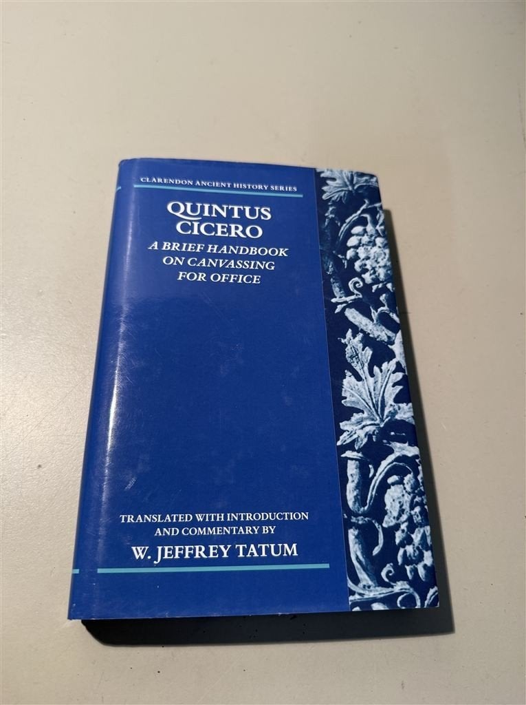 Quintus Cicero - a Brief Handbook on Canvassing for Office, Ophalen of Verzenden, Zo goed als nieuw