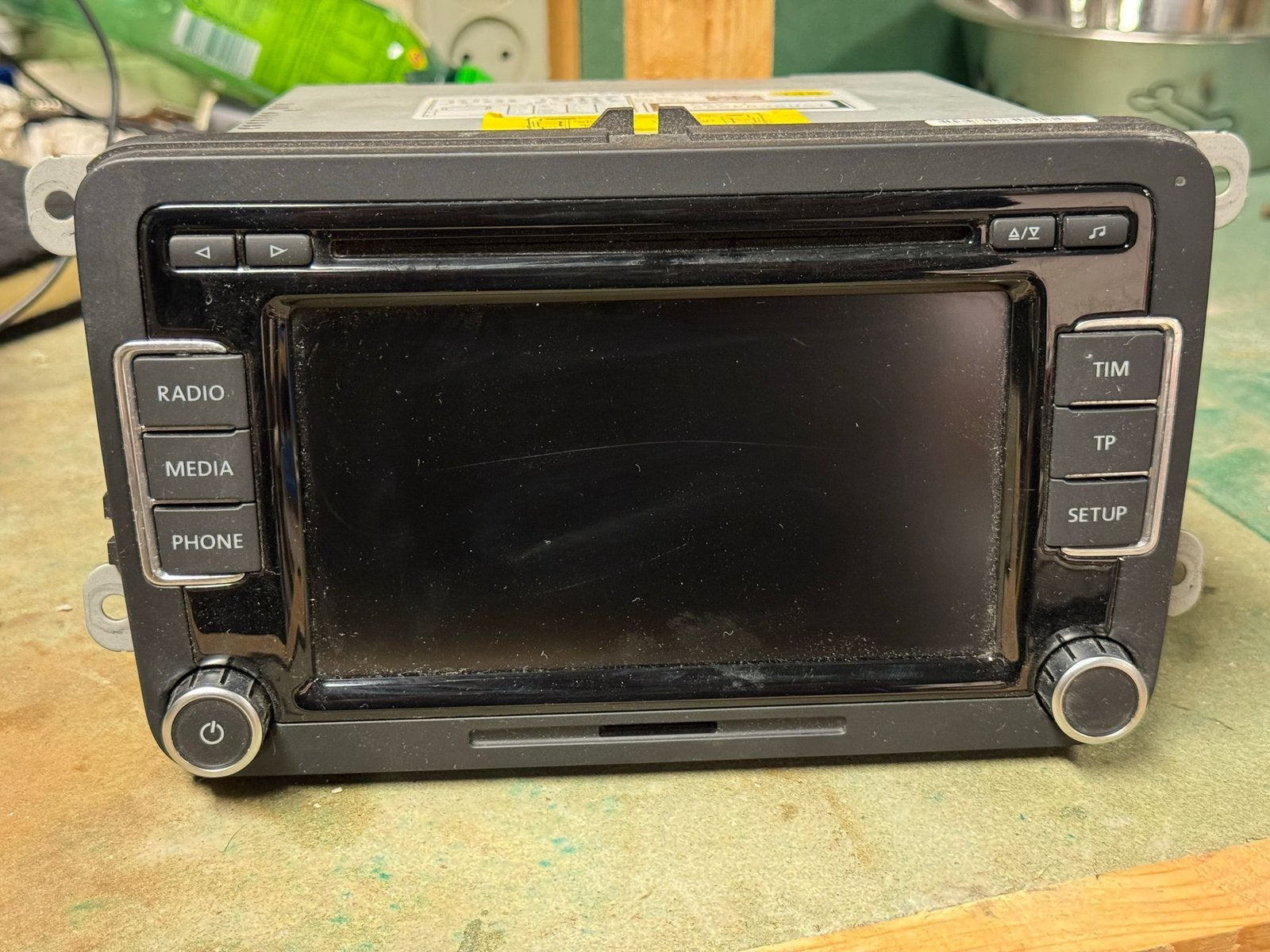 3C8-035-195: Radio mutidisplay voor VW GOLF VI (5K1), Ophalen of Verzenden, Zo goed als nieuw