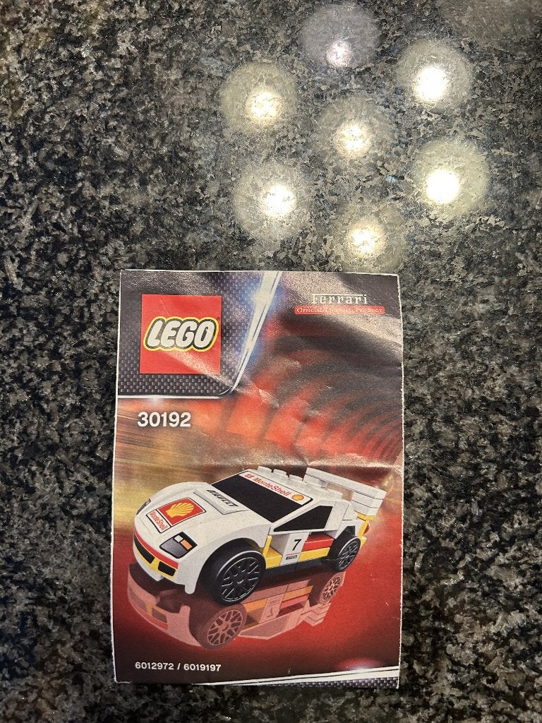Lego V-Power Shell Ferrari F40 30192, Gebruikt, Overige thema's, Lego, Ophalen of Verzenden