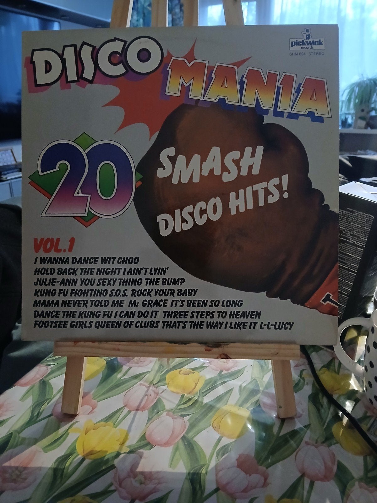 Disco Mania - 20 Smash Disco Hits! Vol. 1 LP (Pickwick), Complilatie, Ophalen of Verzenden, Gebruikt, 12 inch
