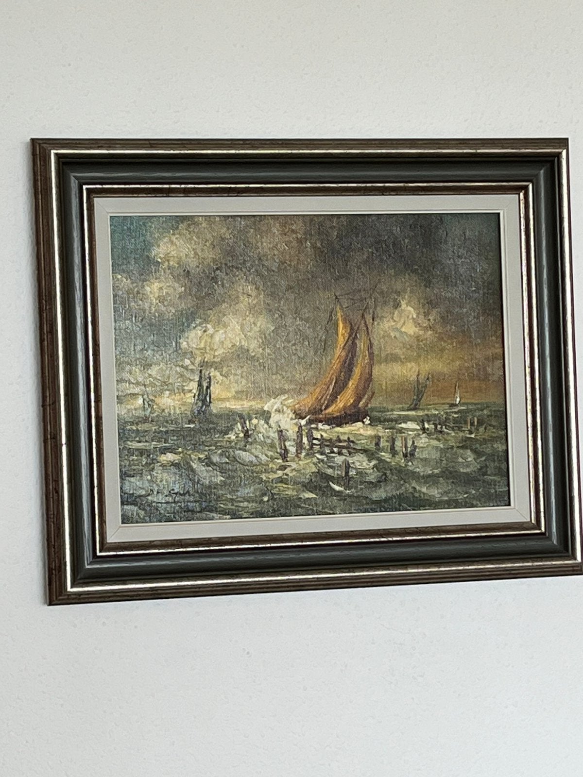 Olieverf schilderij, Antiek en Kunst, Kunst | Schilderijen | Klassiek, Ophalen