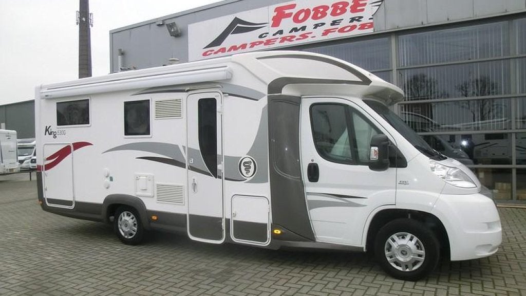 Zeer mooi en compleet Elnagh King 530G '14 2.3Mj 150pk 70dkm, Overige merken, Ringverwarming, Fiat, Bedrijf