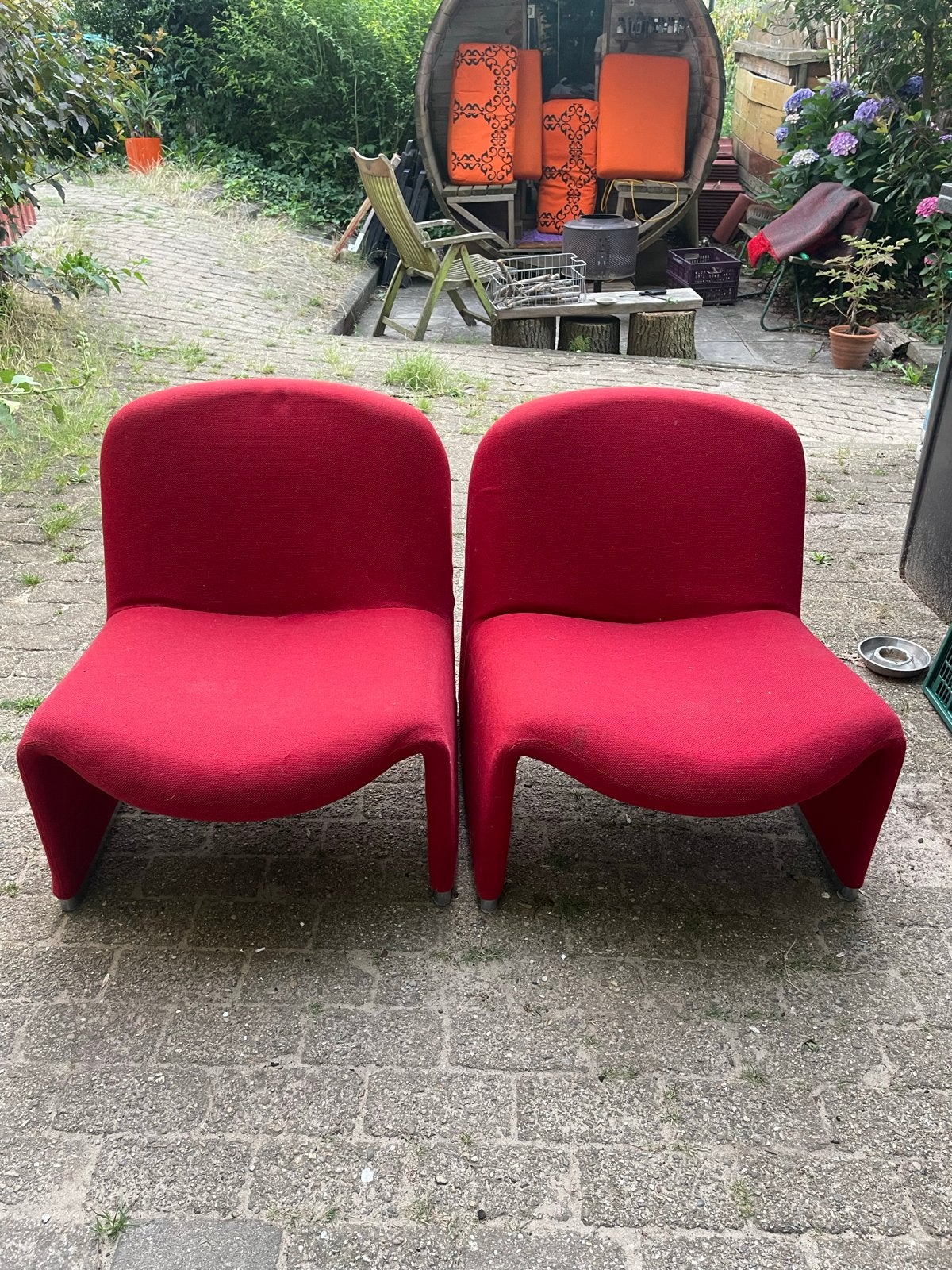 Artifort Alki 2 stuks, Huis en Inrichting, Fauteuils, Ophalen, ......, Stof, Artifort