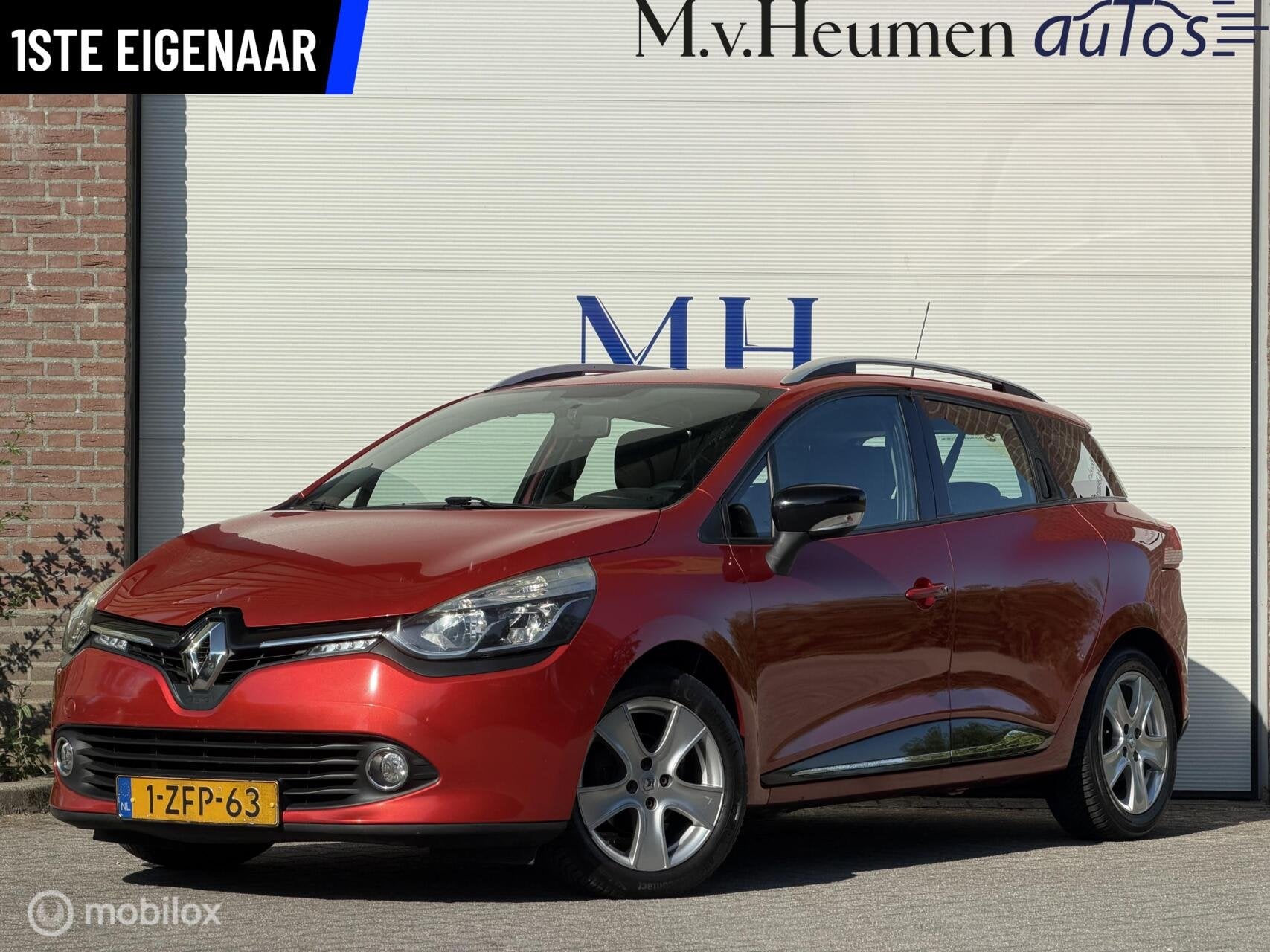 Renault Clio Estate 1.5 dCi Dynamique ORG NED 1STE EIG. Airc, Voorwielaandrijving, Euro 5, Gebruikt, Zwart