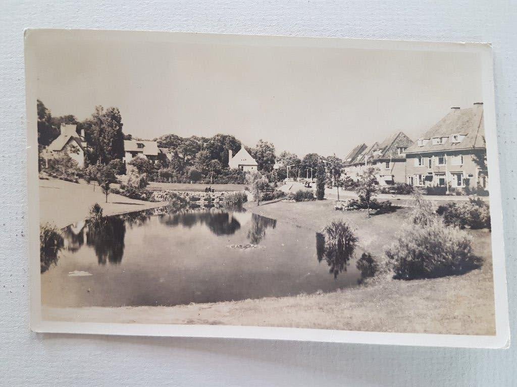 Ansichtkaart Bloemendaal Nachtegaalplantsoen, Ophalen of Verzenden, 1940 tot 1960, Gelopen, Noord-Holland