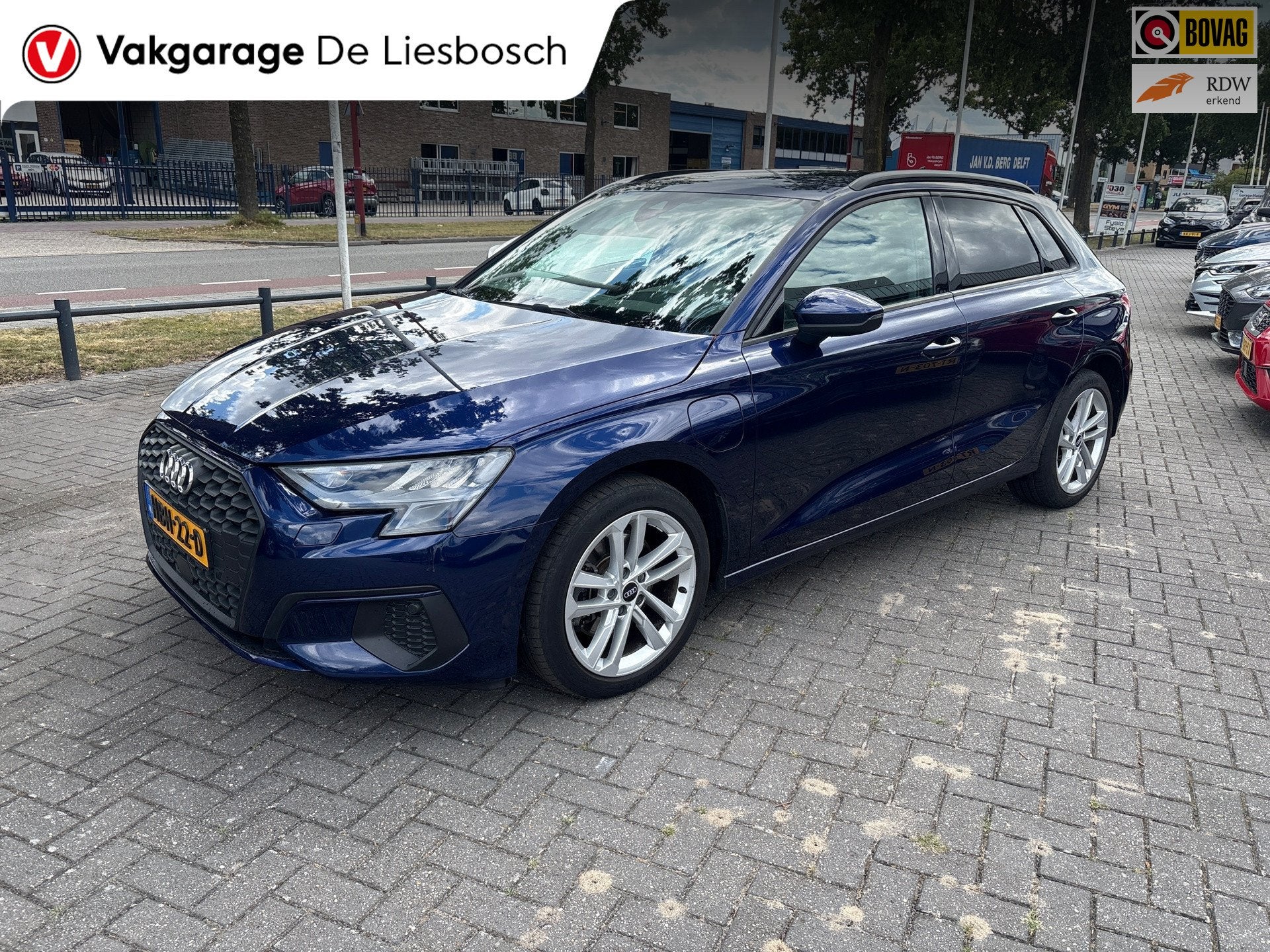 Audi A3 Sportback 40 TFSI e Advanced edition/navi/camera/app, Auto's, Audi, 12 maanden, Stof, Gebruikt, Euro 6