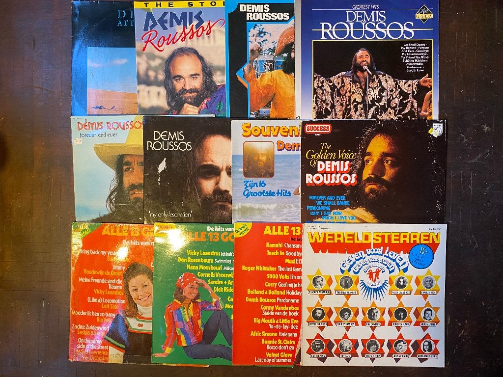 lp's demis roussos, Ophalen of Verzenden, Gebruikt, 12 inch, LP