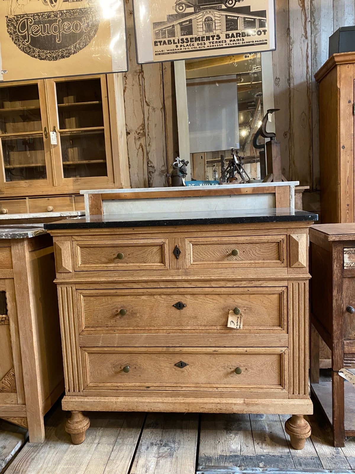 Landelijke Franse kast ladekast commode, Huis en Inrichting, Kasten | Ladekasten, Ophalen, Gebruikt, 100 tot 150 cm, Landelijk