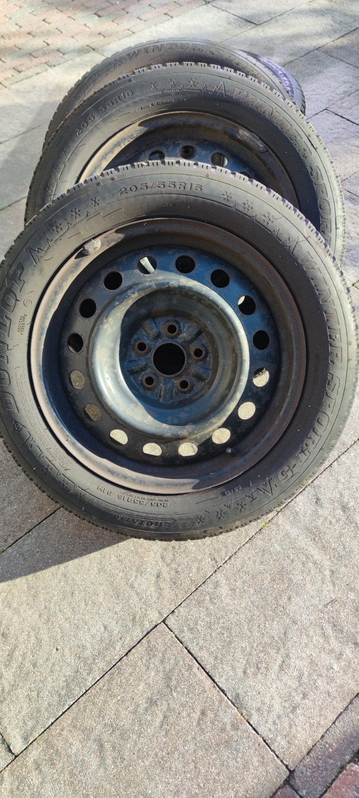 Winterbanden toyota avensis, Ophalen