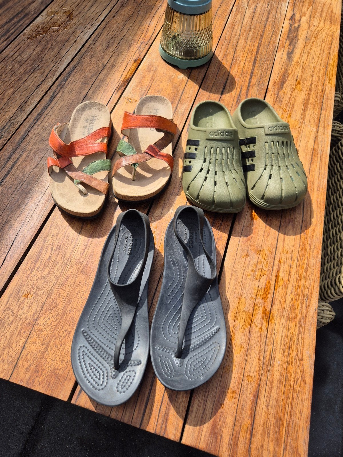 Helvesko slippers, schoenen,  instappers, Ophalen of Verzenden, Zo goed als nieuw, Instappers
