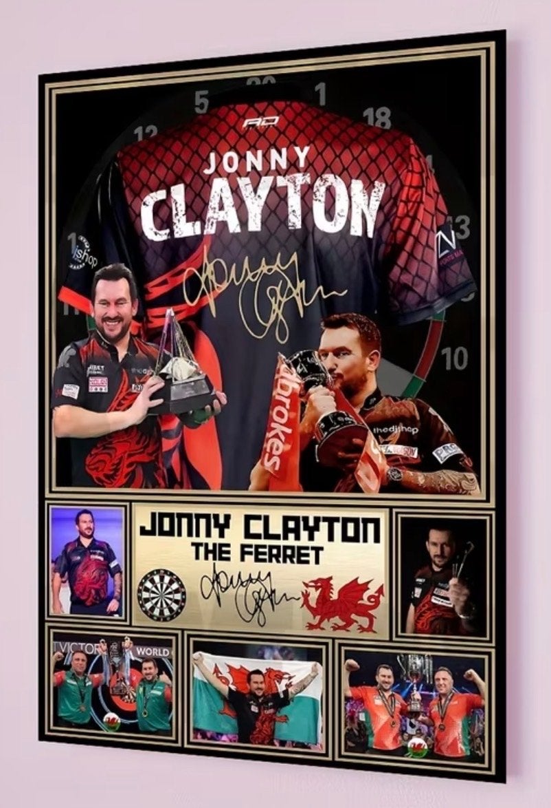 Darts Posters 40x60: Clayton, Barneveld, Aspinall, Heta, Rechthoekig Staand, Nieuw, Ophalen of Verzenden, Sport