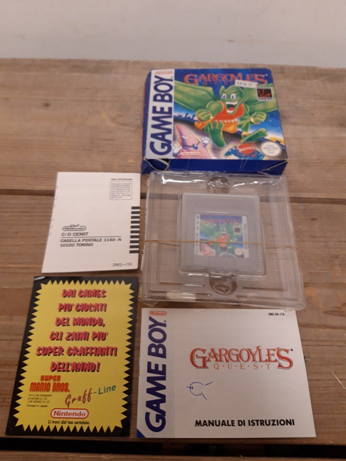 Gargoyles Quest boxed gameboy classic game, Spelcomputers en Games, 1 speler, Ophalen of Verzenden, Zo goed als nieuw, Vanaf 3 jaar