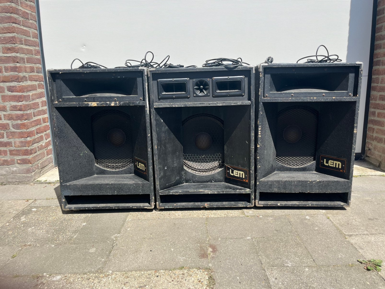 Lem k1 /k2 actieve speakers, Ophalen of Verzenden, Zo goed als nieuw, Overige merken