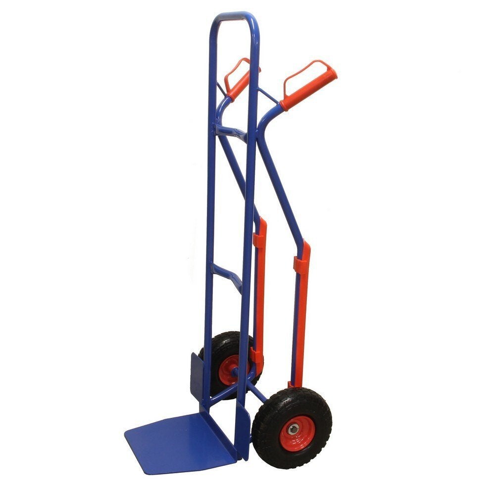Steekwagen ijzer 300kg massieve wielen, Verzenden