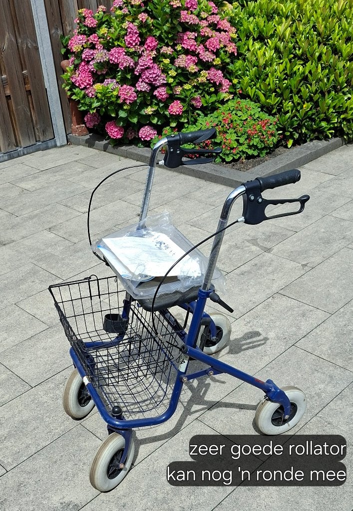 Rollators, Ophalen, Gebruikt