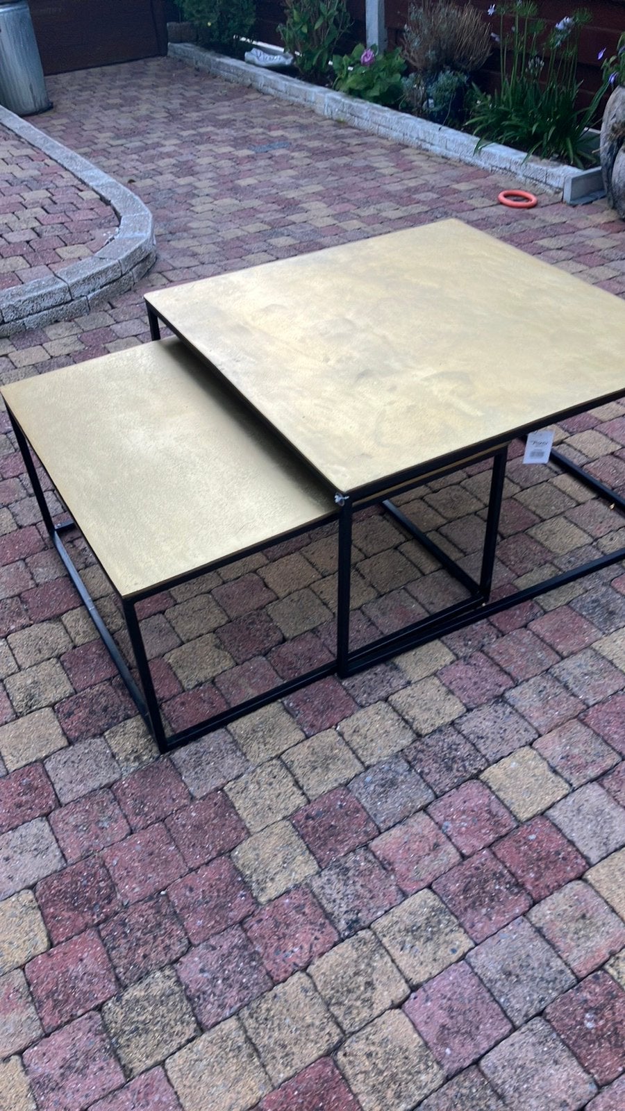 Salontafel set Pronto wonen, Ophalen, Zo goed als nieuw, Rond, 50 tot 100 cm
