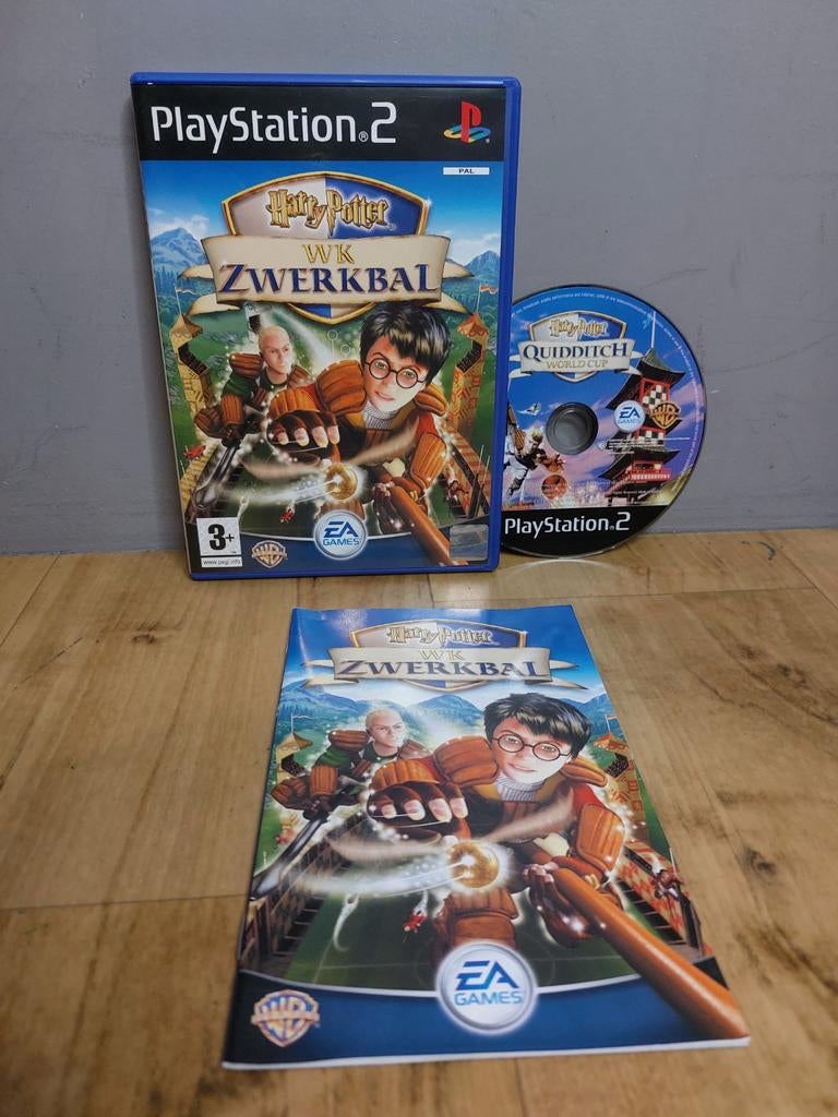 WK Zwerkbal (PlayStation 2) Harry Potter, Avontuur en Actie, 1 speler, Ophalen of Verzenden, Zo goed als nieuw