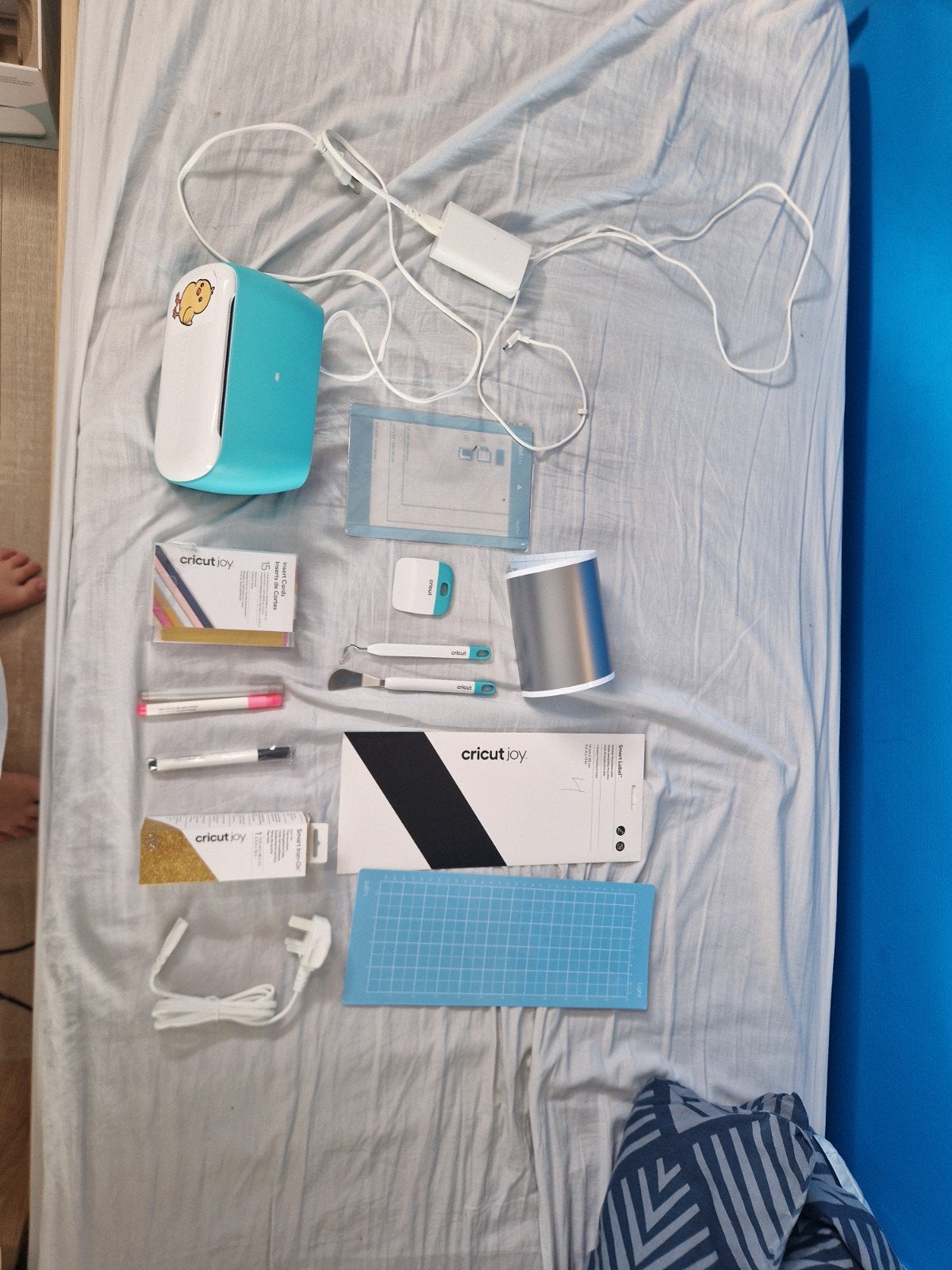 Cricut joy+veel accessoires moet nu weg, Hobby en Vrije tijd, Overige Hobby en Vrije tijd, Ophalen, Gebruikt