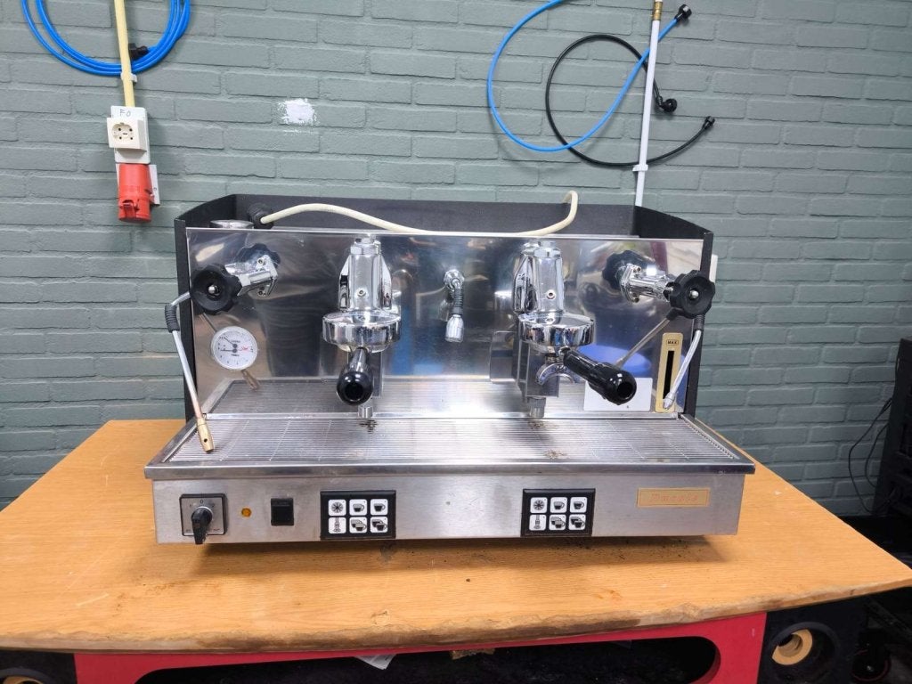 Espressomachine Fiorenzato Ducale 2 groep, Witgoed en Apparatuur, Gebruikt, Espresso apparaat, Niet ingevuld, Niet ingevuld