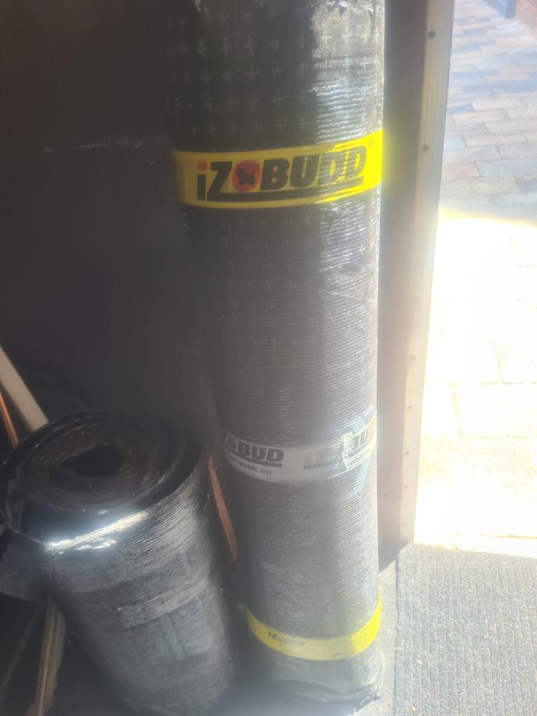 IZOBUD Dakleer Rollen - Nieuw, Ophalen
