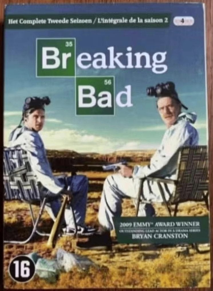 4-DVD Breaking Bad complete tweede seizoen 2; Bryan Cranston, Cd's en Dvd's, Dvd's | Tv en Series, Vanaf 16 jaar, Ophalen of Verzenden