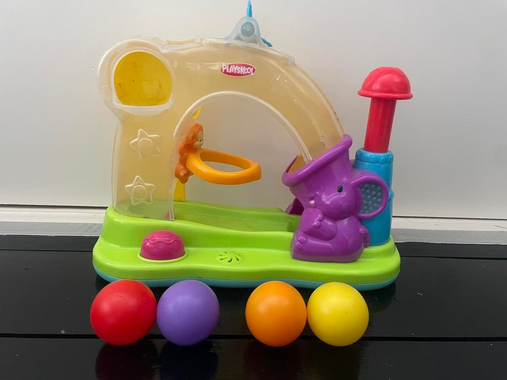 Playskool ballenbaan ballen spel, Kinderen en Baby's, Speelgoed | Educatief en Creatief, Ophalen of Verzenden, Zo goed als nieuw
