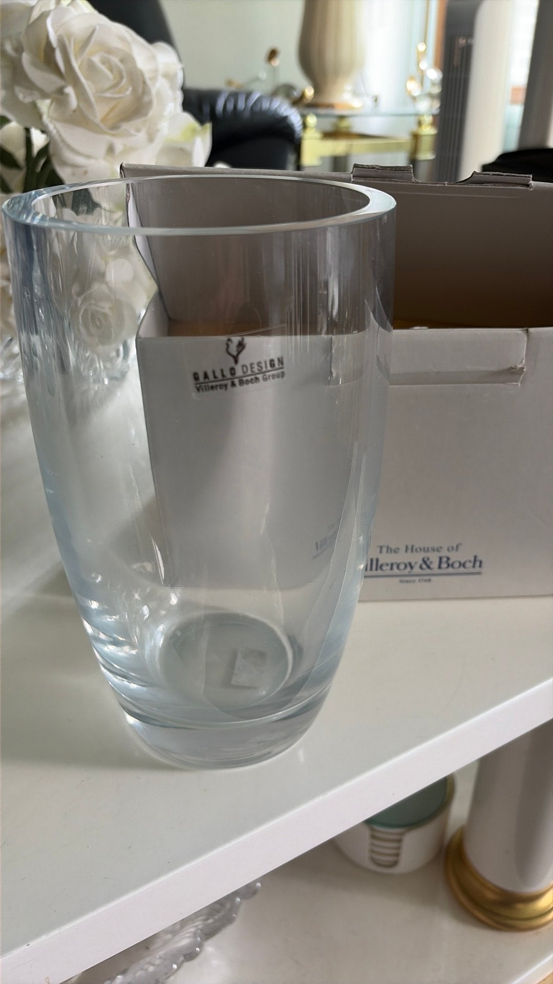 Vazen Villeroy & Boch 2 stuks, Huis en Inrichting, Ophalen of Verzenden, Zo goed als nieuw