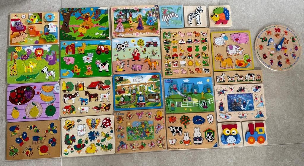 Houten puzzels, Verzamelen, Flippo's, Ophalen of Verzenden