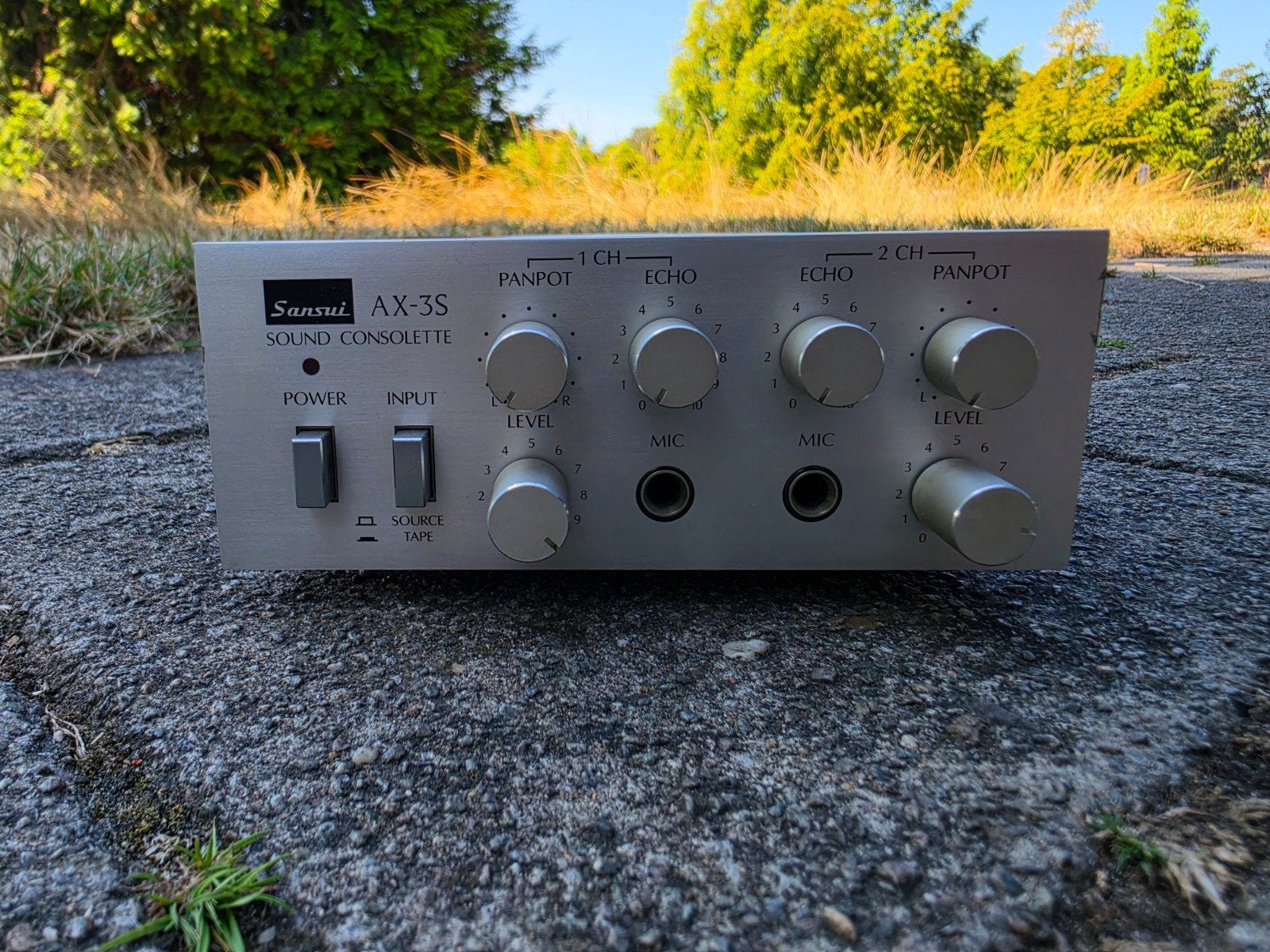 Sansui AX-3S sound consolette ( Echobak ), Audio, Tv en Foto, Versterkers en Receivers, Overige merken, Gebruikt, Sansui, Ophalen of Verzenden