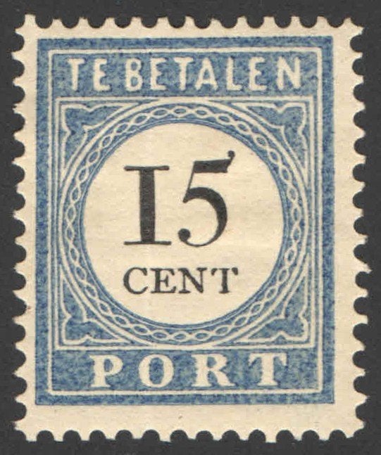 Nederland Port 24 ongebruikt 1894, Postzegels en Munten, Postzegels | Nederland, Ophalen of Verzenden, T/m 1940, Postfris
