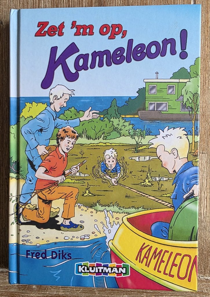 Zet hem op Kameleon - Fred Diks, Ophalen of Verzenden, Gelezen, Fred Diks, Fictie algemeen