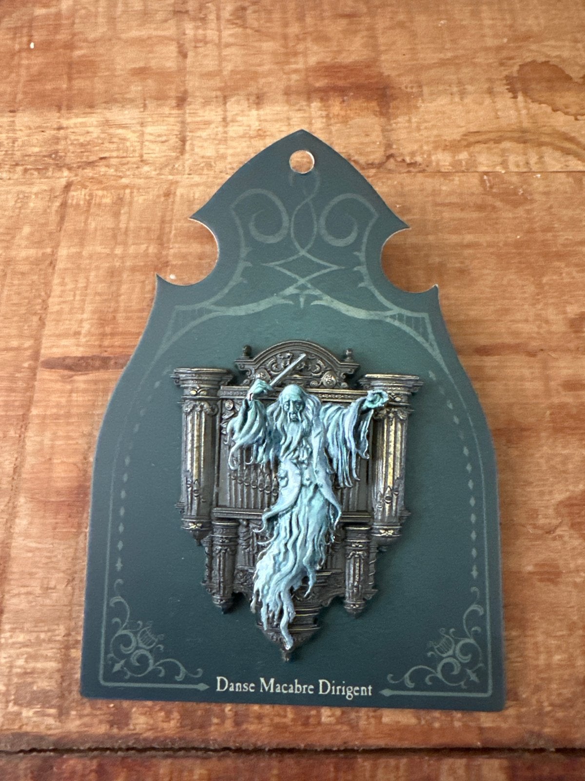 Efteling Pin Danse Macabre Dirigent Speldje, Ophalen, Zo goed als nieuw, Button of Speldje