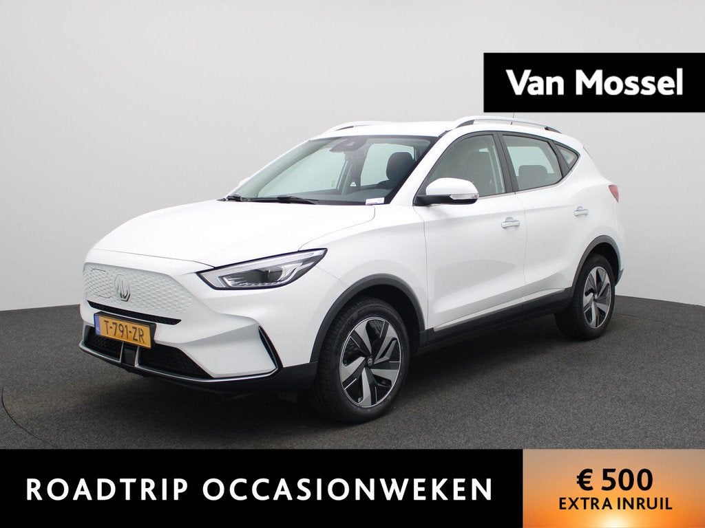 MG ZS EV EV Long Range Comfort 70 kWh | ACHTERUITRIJCAMERA |, Auto's, MG, 12 maanden, Stof, ZS, Wit