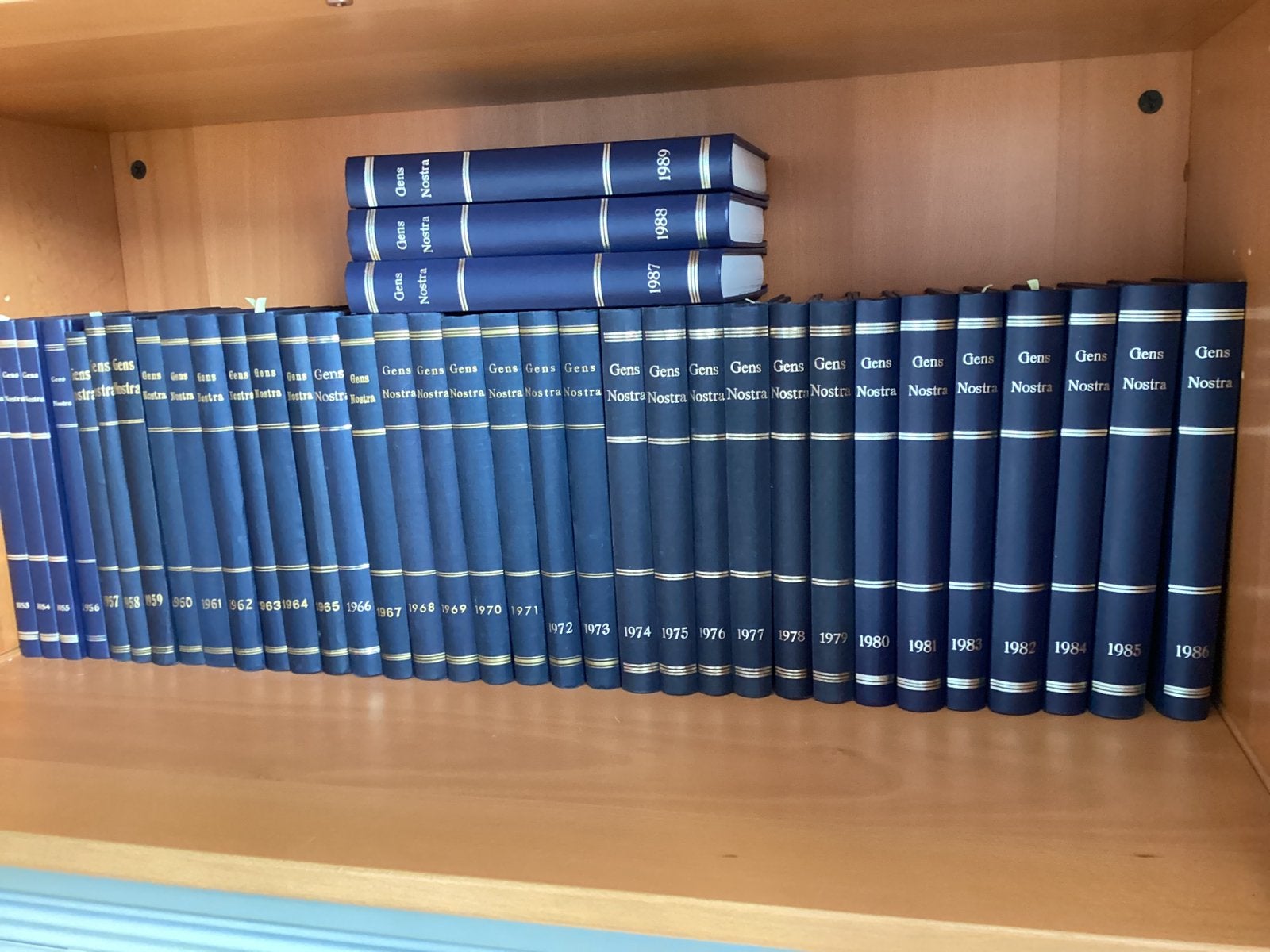 Gens Nostra boeken, Ophalen, 20e eeuw of later, Gelezen