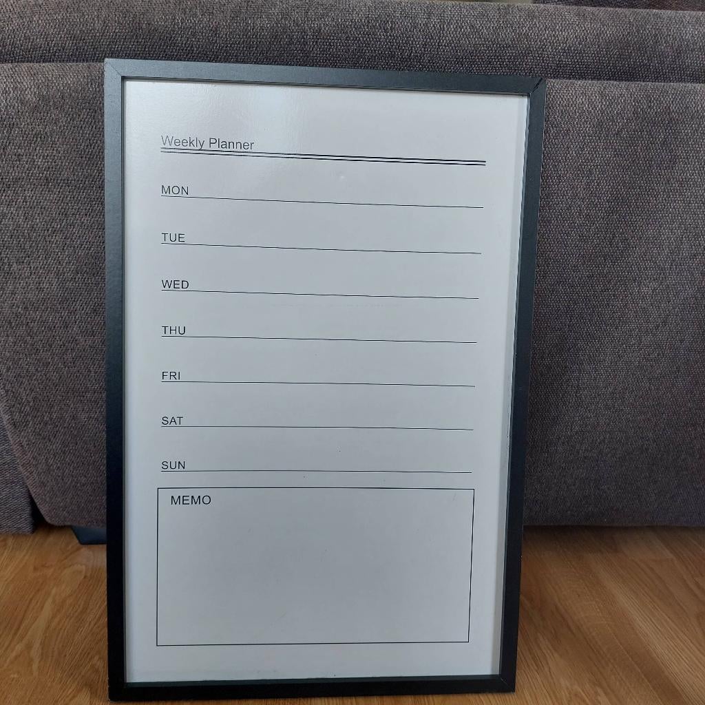1x Grote houten Memobord, 40x60x2cm, Ophalen of Verzenden, Gebruikt