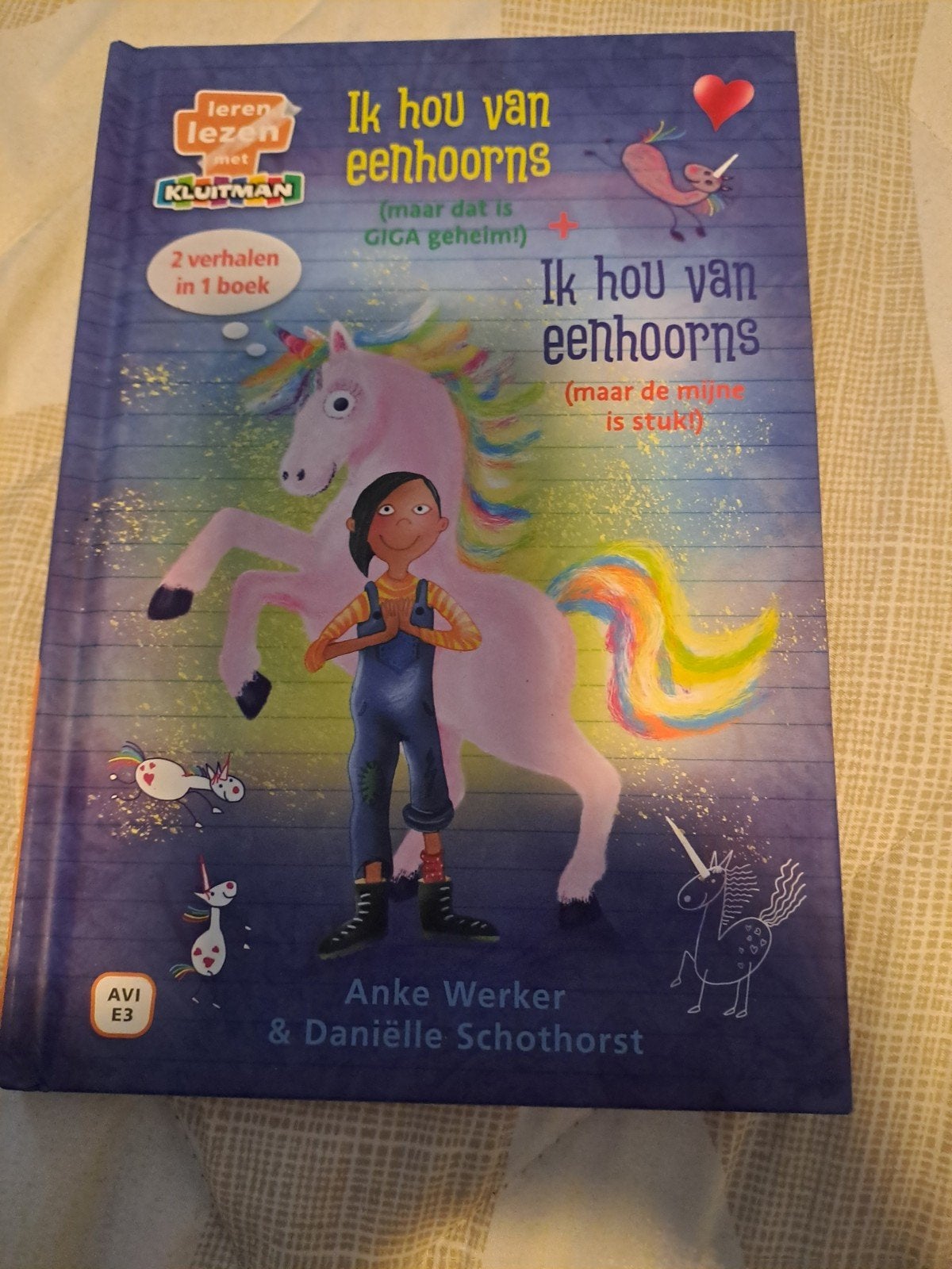 Ik hou van eenhoorns - 2 verhalen in 1 boek (AVI E3), Ophalen of Verzenden, Gelezen, Anke Werker & Daniëlle Schothorst, Fictie algemeen