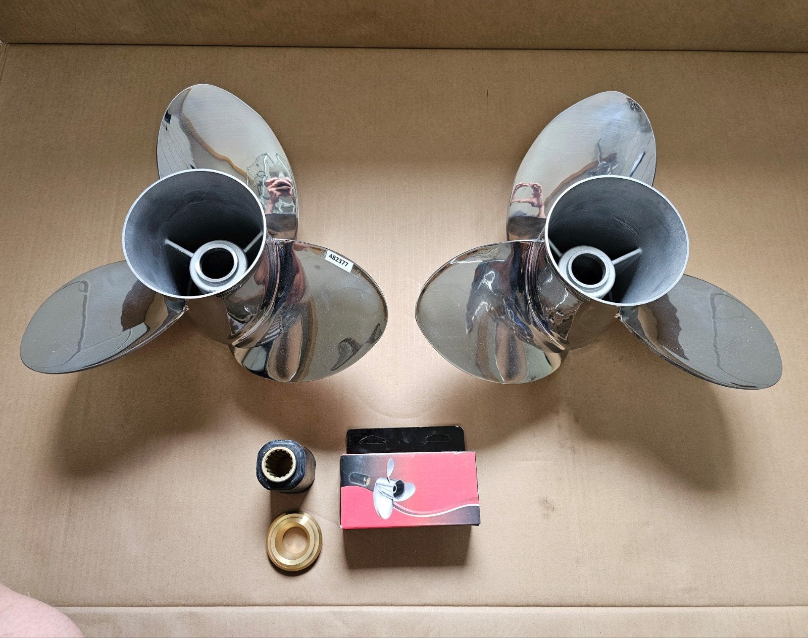 Propeller Yamaha F350 counter rotating 16¼X 17 Pitch NIEUW, Ophalen of Verzenden, Nieuw, Motor en Techniek