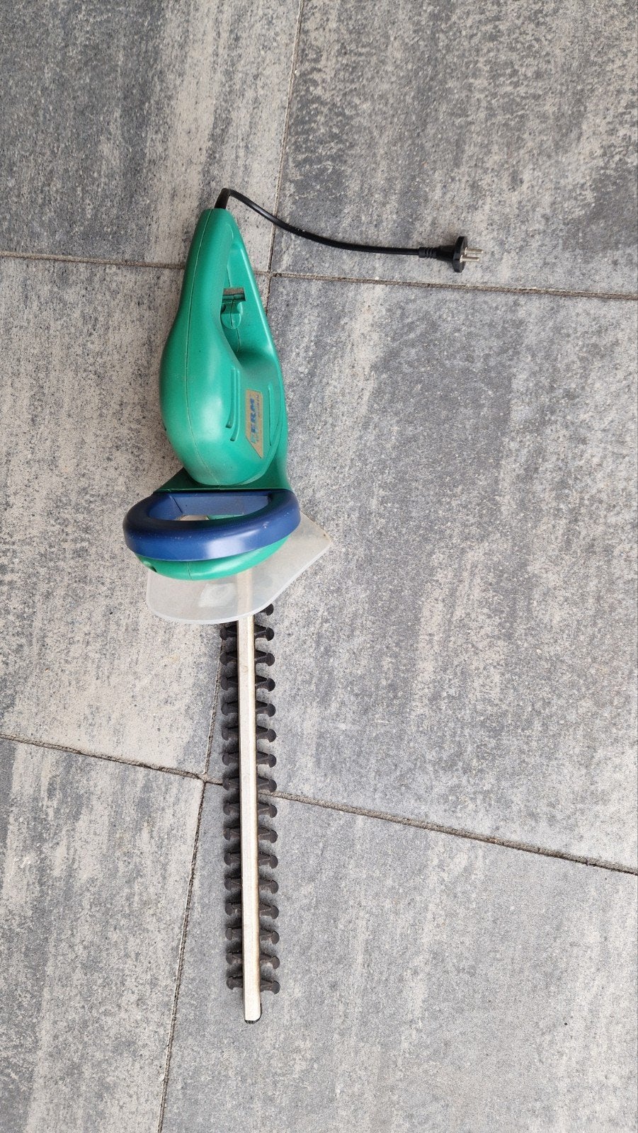 Ferm FHT-510E Heggenschaar - Elektrisch, 500W, Tuin en Terras, Ophalen, Gebruikt, Elektrisch, Ferm