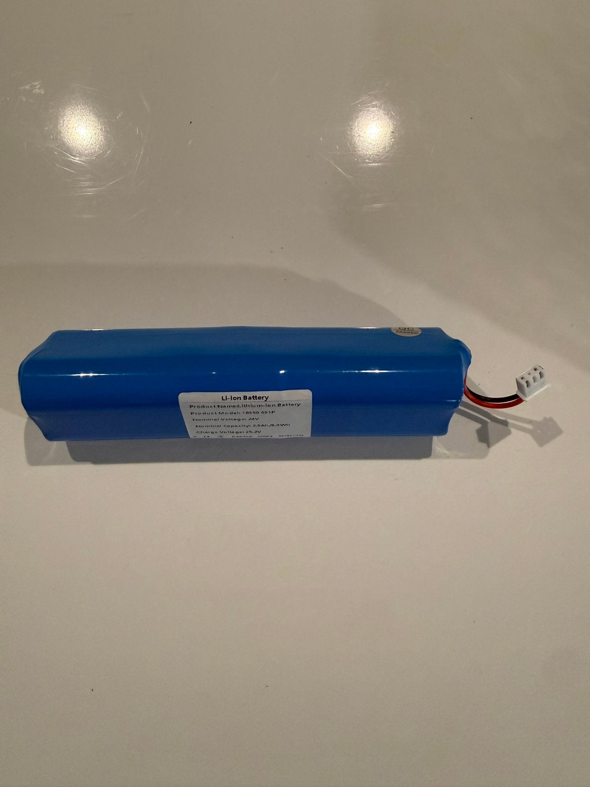 Li-ion Accu 24V 2.5Ah 18650 6S1P, Ophalen of Verzenden, Nieuw, Oplaadbaar