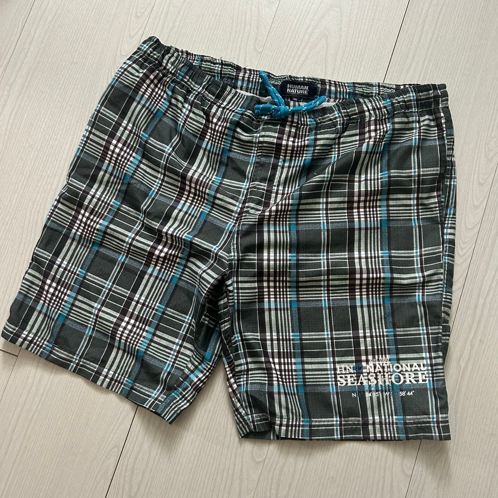 NIEUW Prachtige Human Nature Geruite Zwemshort XXL SPOTPRIJS, Kleding | Heren, Badmode en Zwemkleding, Ophalen of Verzenden, Maat 56/58 (XL)