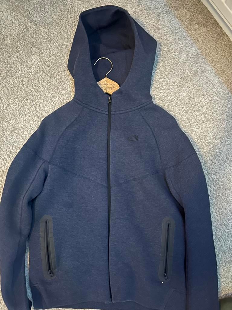 Nike tech fleece junior, Ophalen of Verzenden, Zo goed als nieuw, Overige maten, Blauw